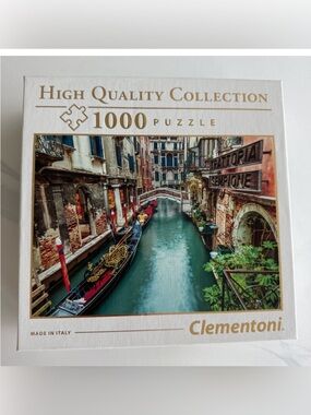 Clementoni 1000 Piece Puzzle Venice
Canal High Quality Collection